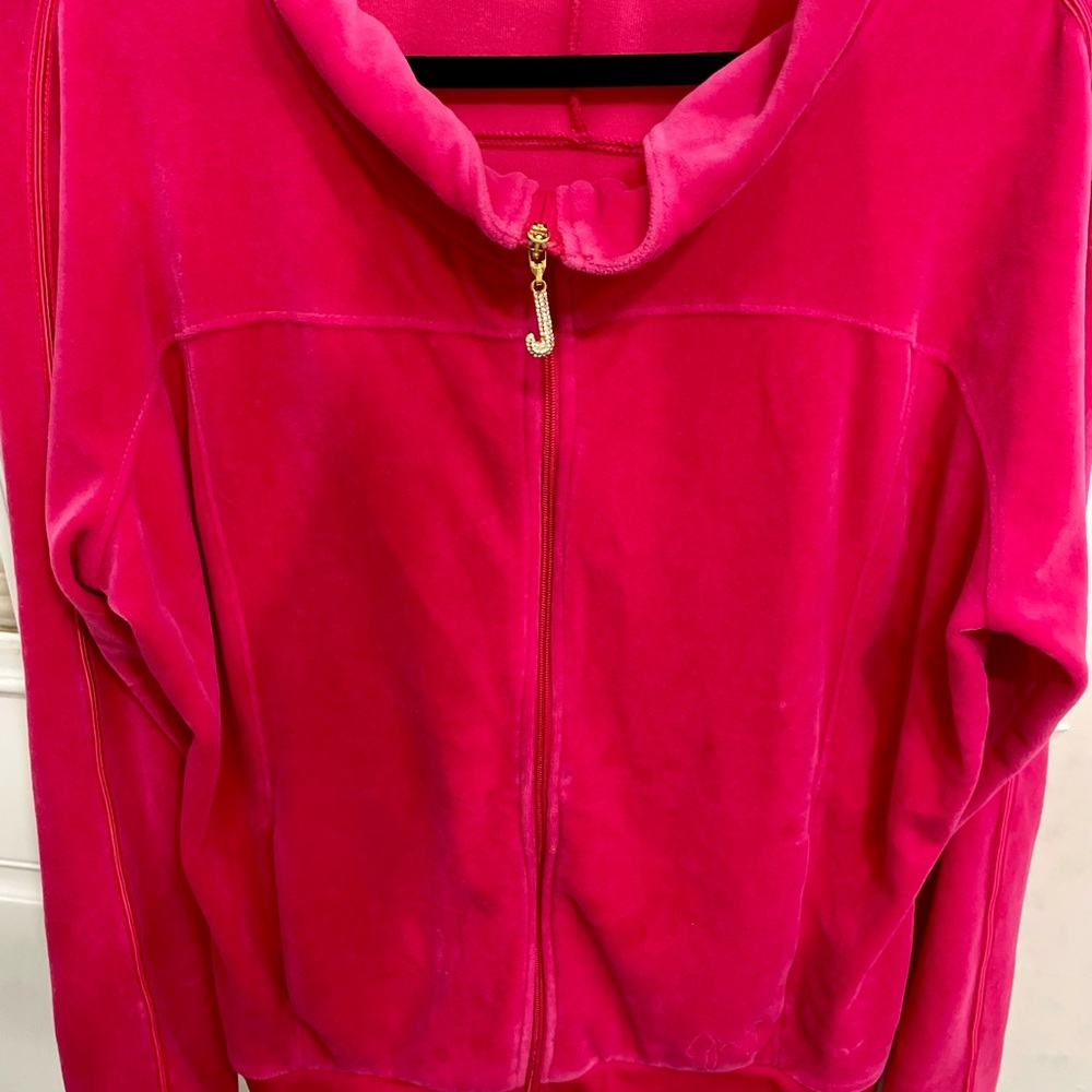 Juicy Couture Hot Pink Y2K Tracksuit Jacket